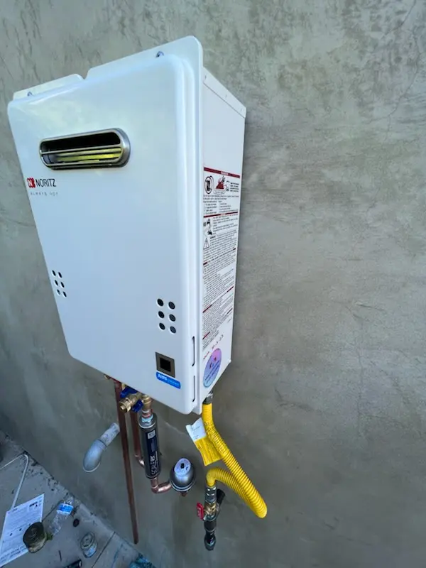 Tankless water heater installation for Seven Oaks homes